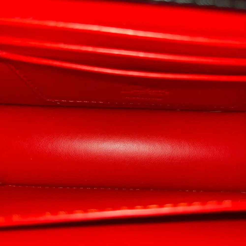 CHRISTIAN LOUBOUTIN Cabata Starlight Loubi54 Patent Leather Clutch